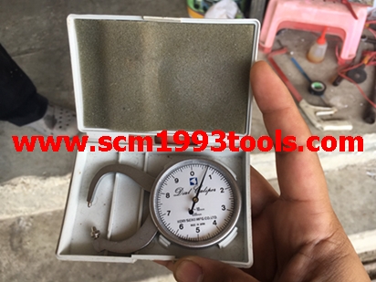 KORI โกริ รุ่น A10 เกจวัดหนาบางมือกด Dial Thickness Caliper วัดแป๊บกลม,เลนส์