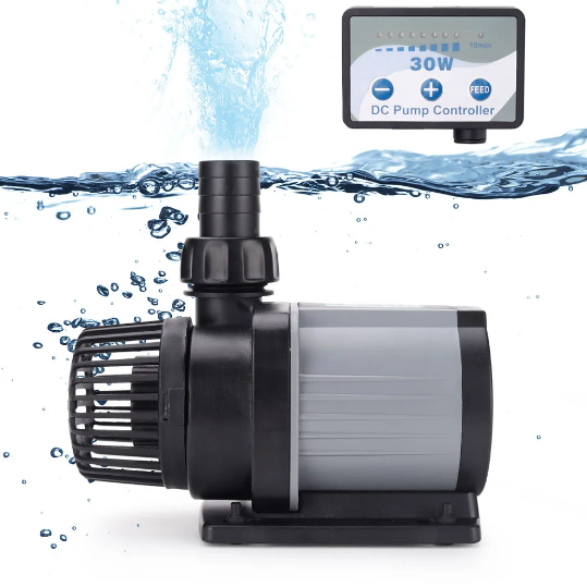 Jecod DCS-3000 ปั๊มน้ำตู้ปลาทะเล บ่อปลา มอเตอร์ไฟกระแสตรง