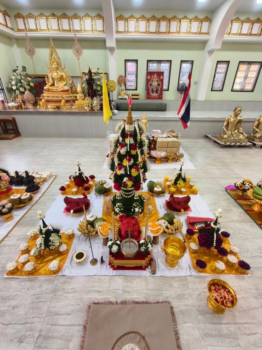 กี่เพ้าฮู้หม่าโจว พอจ.บ๊ะ วัดโพธิ์ลังกา