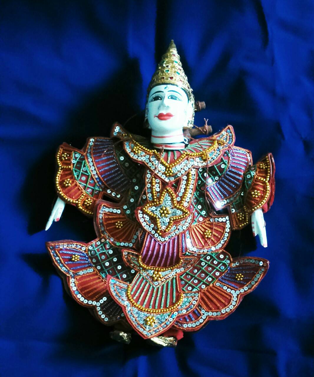 หุ่นพยนต์ หลวงปู่แก่น วัดเขื่อนท่าทุ่งนาประชาสรรค์ ปี 58