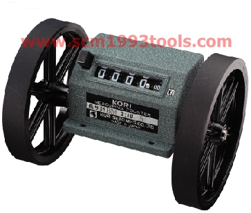 KORI โกริ วัดรอบผ้าเมตร รุ่น BM3-10-5 M (2) หมุนซ้าย หน้าปัดหน้า Measuring Wheel Counter METERS