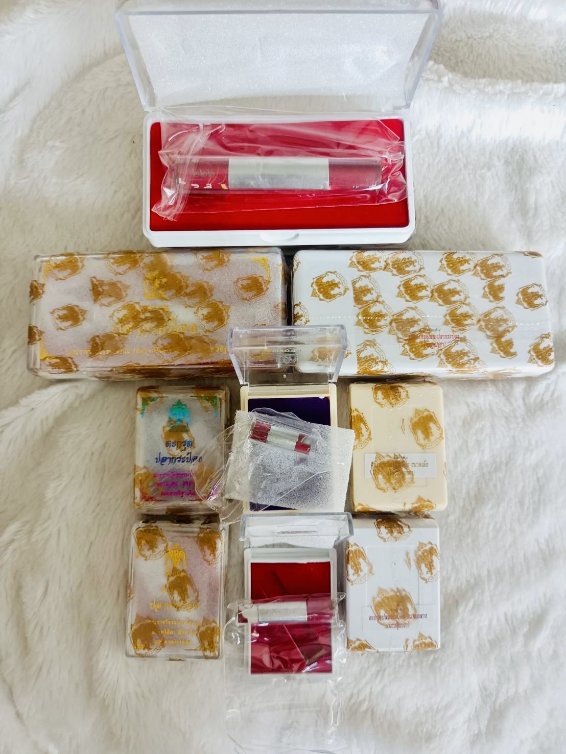 ตะกรุดปลากระป๋อง ตะกรุดสัตว์เลี้ยง No.964 ไม่บรรจุเกศา หลวงปู่ศิลา