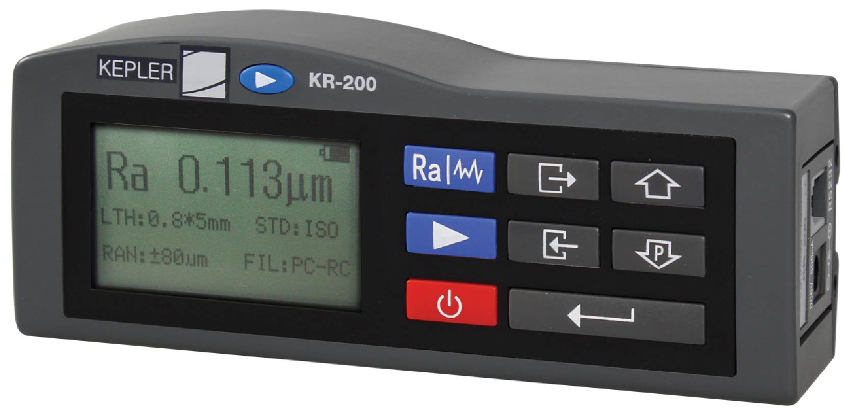 เครื่องวัดและทดสอบความขรุขระของพื้นผิว KEPLER รุ่น KR-200