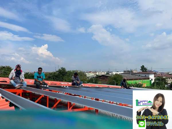 รับสร้างโกดังสำเร็จรูป ขนาด 20 x 40 x 9.00 m