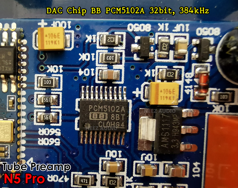 New! ปรีหลอดUSA Tube Preamplifier N5 Pro Bluetooth 5.0 AptX HD จัดเต็ม4หลอด Op-amp BB2107 ใช้ในบ้าน & รถยนต์ ร้านไทย