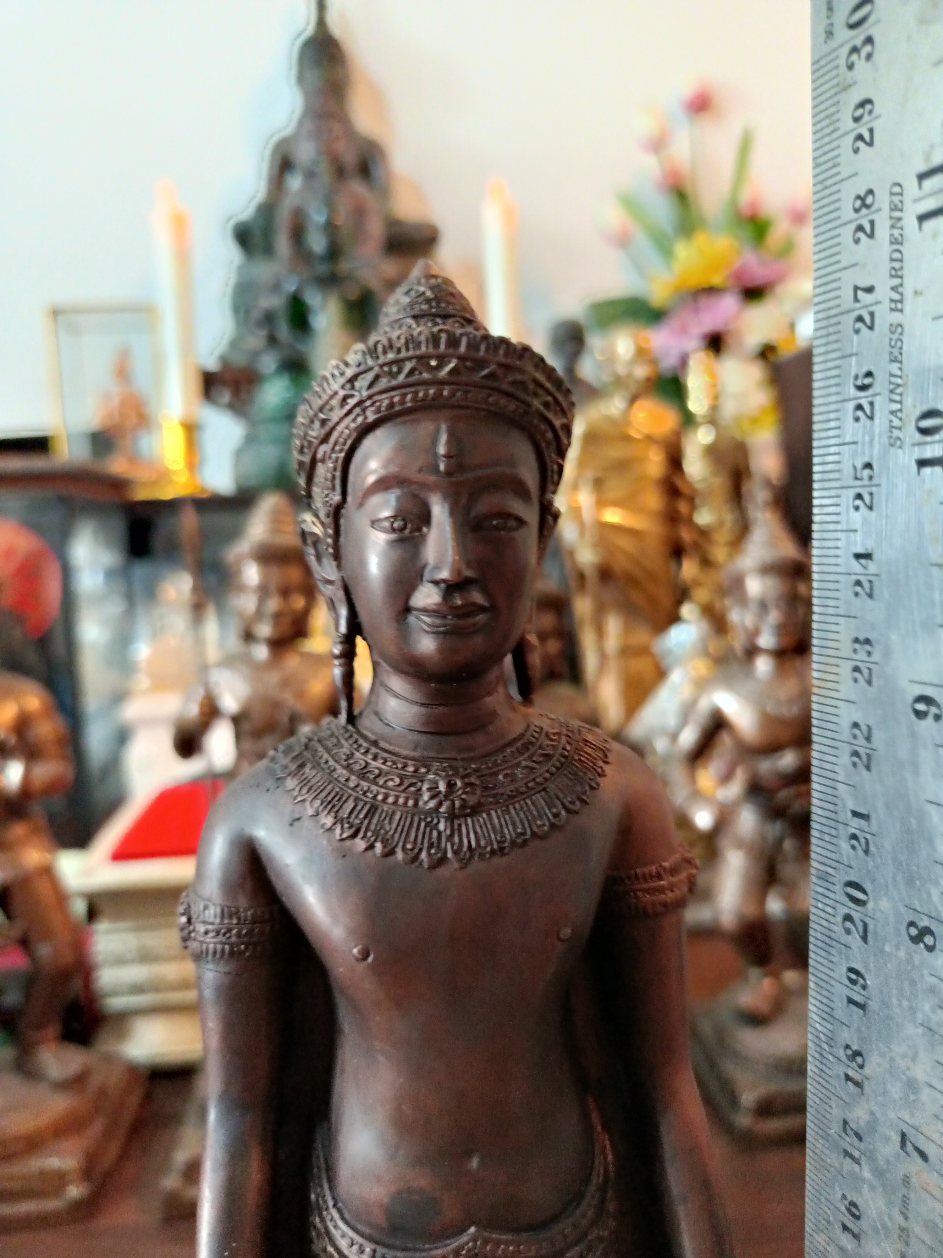 พระบูชาปางเปิดโลก รุ่น ศิวิไล หลังแผนที่ประเทศไทย สุดยอดพิธี รวมเกจิสายวัดท่าซุง ปี 66