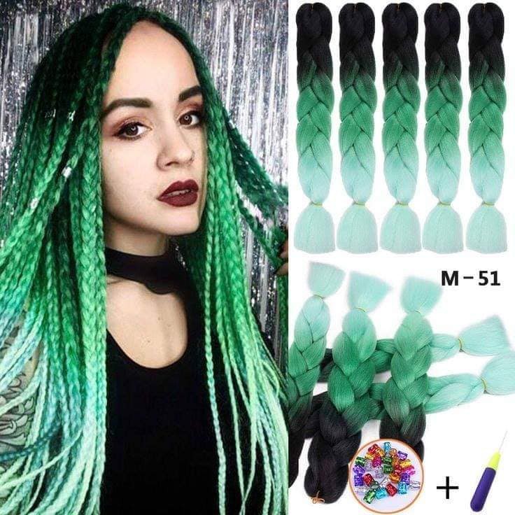 ðĨāđāļŦāļĄāļāļąāļāđāļāļĩāļĒ 24" 60cm 100g.+āļŠāļĩ 3Tone M46-M64