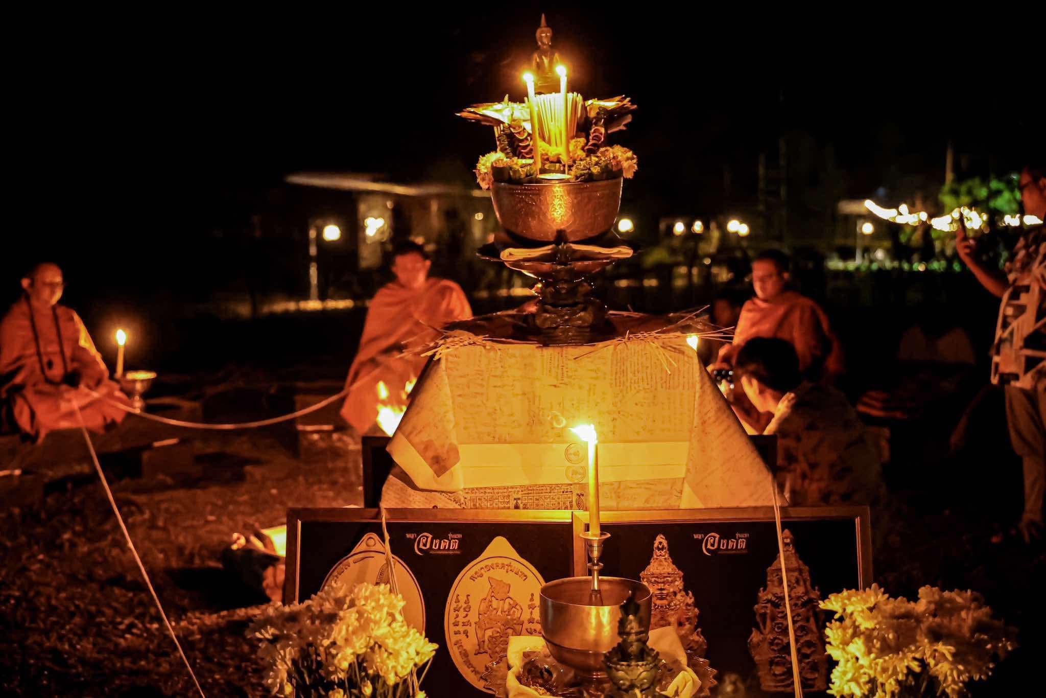 ผ้ามหายันต์พญาองคต no.726 หลวงปู่ศิลา