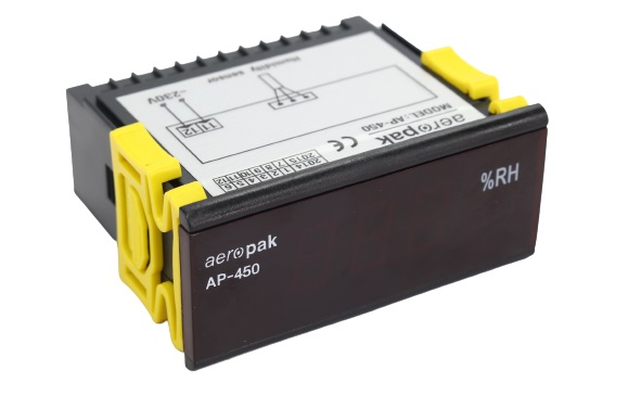 Aeropak เครื่องวัด-ควบคุมอุณหภูมิแบบติดแผง Temperature indicating controllers รุ่น AP-450