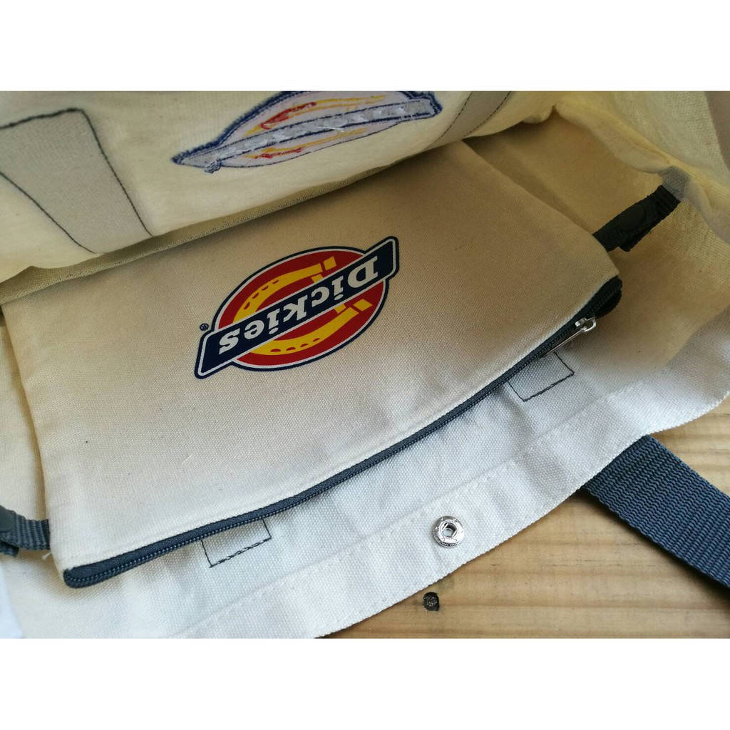 กระเป๋าผ้าสะพายข้างและ ถุงผ้า Dickies - Classic Canvas Bag and Coin bag รุ่นพิเศษจากญี่ปุ่น ของใหม่ ของแท้ พร้อมส่ง