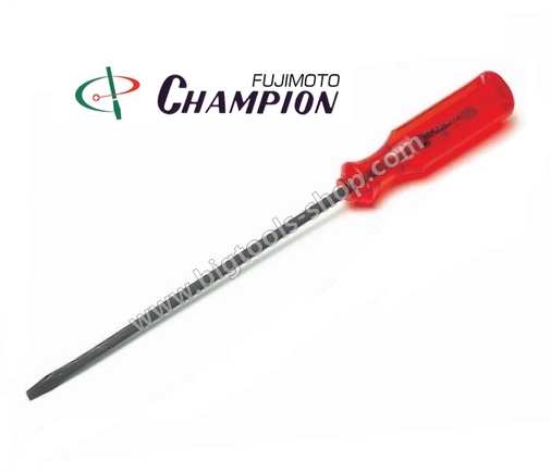 แชมเปี้ยน : ไขควงแกน 4 มม. ปากแบน Champion : Screwdriver 4 mm. (Slotted Head)