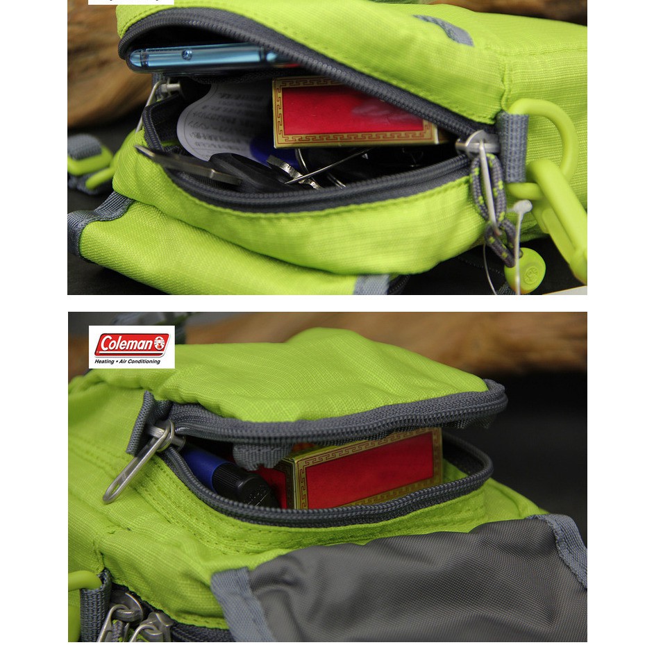 กระเป๋าสะพายข้าง Coleman Zoom II Bag ของใหม่ ของแท้ พร้อมส่ง กระเป๋ากล้อง กระเป๋าห้อย ตะขอแขวน กระเป๋าแขวนกางเกง
