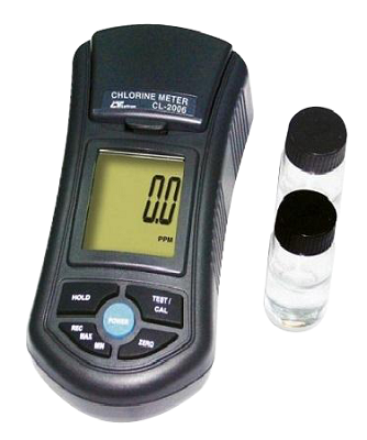 เครื่องวัดคลอรีน (Free Chlorine & Total Chlorine) แบรนด์ Lutron รุ่น CL-2006