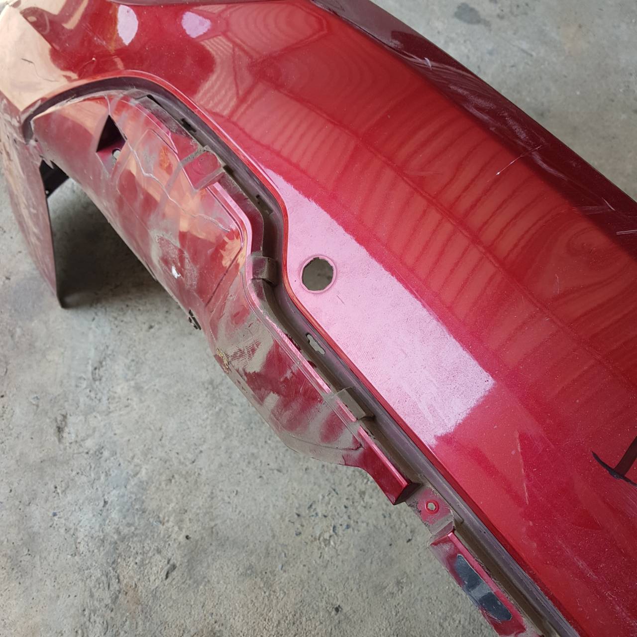 กันชนหลัง ISUZU MU-X MUX อีซูซุ มิวเอ็กซ์ ปี 2021 ขายตามสภาพครับ