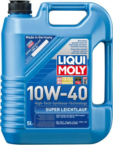 Liqui Moly Super Leichlauf 10w40 5 ลิตร