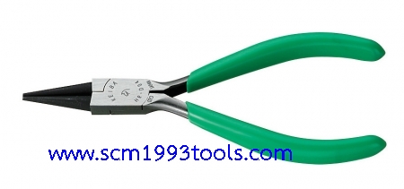 KEIBA คีมปากแหลม 5 นิ้ว แบน รุ่น HF-D04 ROUND Nose Pliers