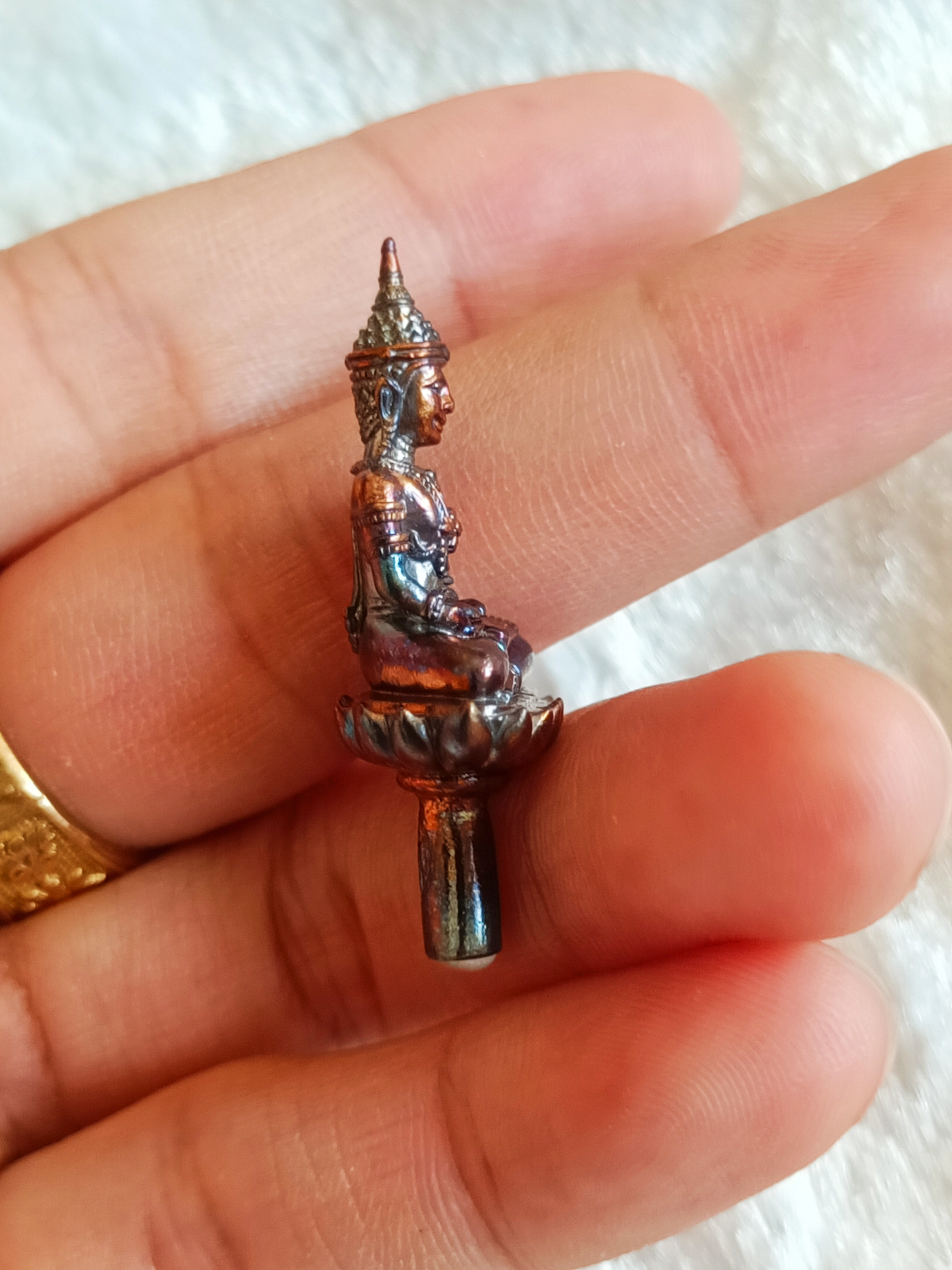 สมเด็จองค์ปฐม (หลวงพ่อไหลมาเทมา) ขนาด 5 นิ้ว หลวงพ่อเล็ก พุทธาภิเษกหลายวาระ ปี 67