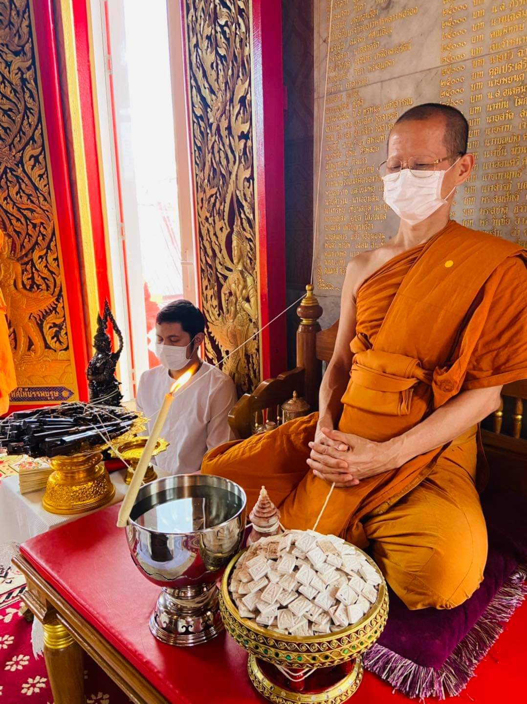 มีดดาบฟ้าฟื้น No.12 หลวงพ่อเล็กวัดท่าขนุนร่วมพุทธาภิเษก ปี 64