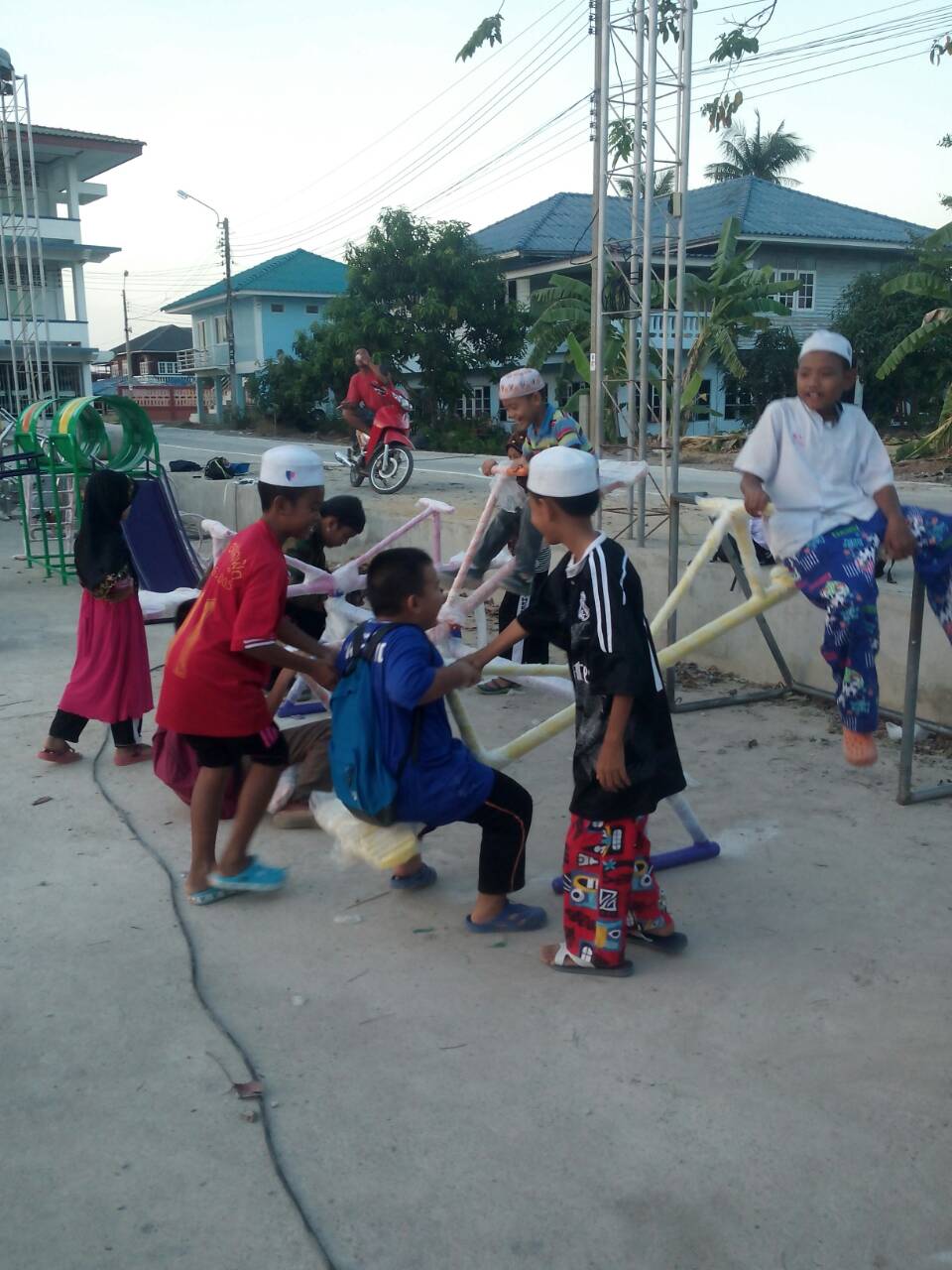 เครื่องออกกำลังกายกลางแจ้งวังหิน