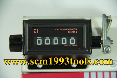 KORI โกริ รุ่น RS-207-5 นับเลขกระตุก rachet counter ญี่ปุ่น (5 หลัก)