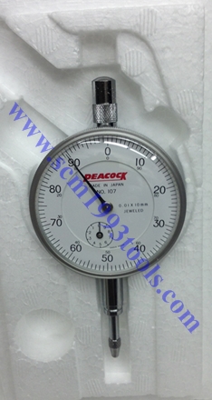 PEACOCK พีค้อก เกจตั้งศูนย์ ไดอัลเกจ รุ่น 107 DIAL GAUGE