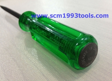 CHAMPION แชมเปี้ยน ไขควงแกนดำทะลุ ปากแบน SCREWDRIVER