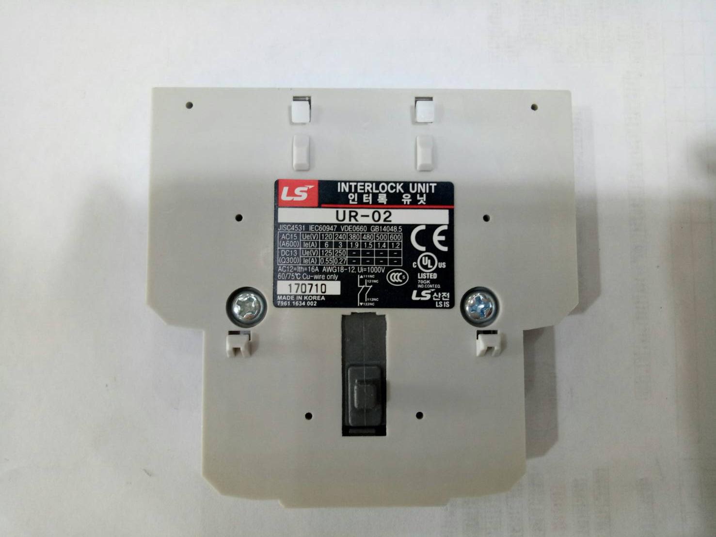 LS MC-6aR~150aR Interlock Unit UR-02 2b