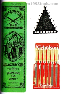 Nicholson นิโคลสัน ตะไบสี่เหลี่ยม ละเอียด SQUARE SMOOTH MACHINIST FILES