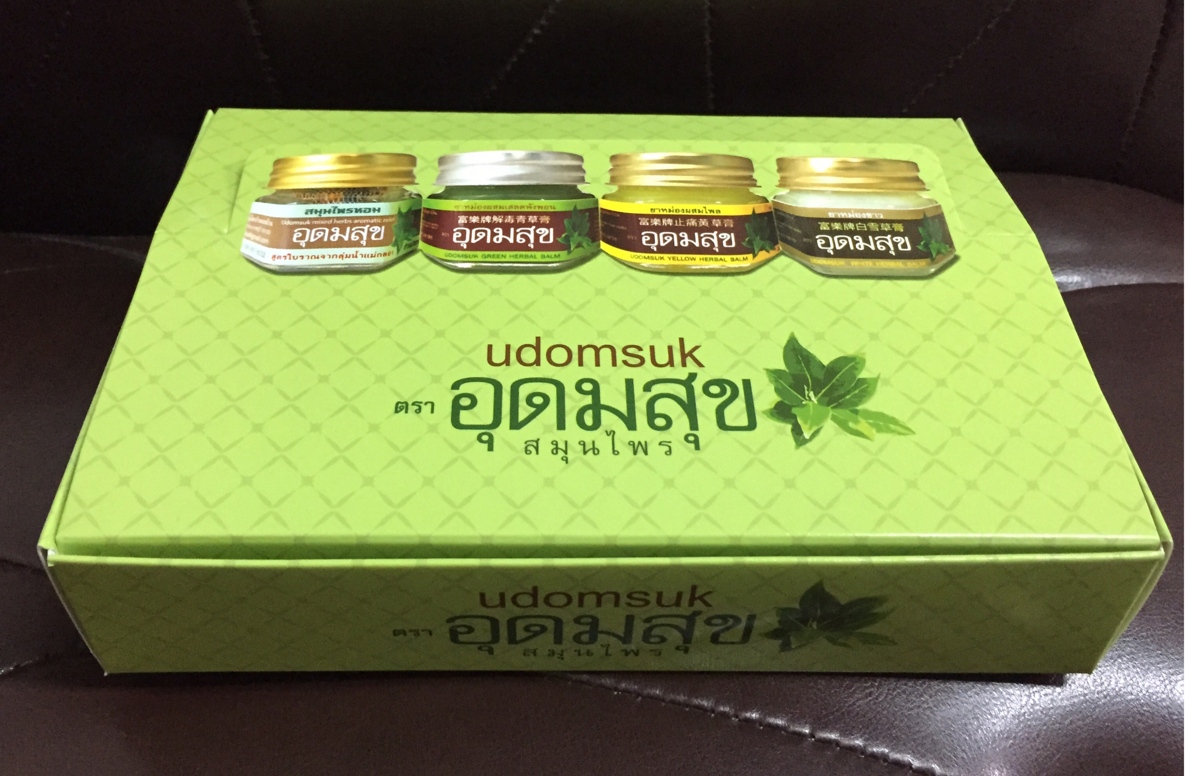 อุดมสุขสมุนไพร ชุดกรีนแพค 12 ชิ้น