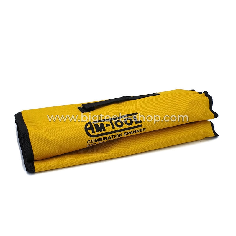 AM-TOOL : ชุดประเเจแหวนข้างปากตาย 14ตัวชุด ขนาด 8-24 มม. AM-TOOL : Combination Spanner Set 14 Pcs. 8-24 mm.