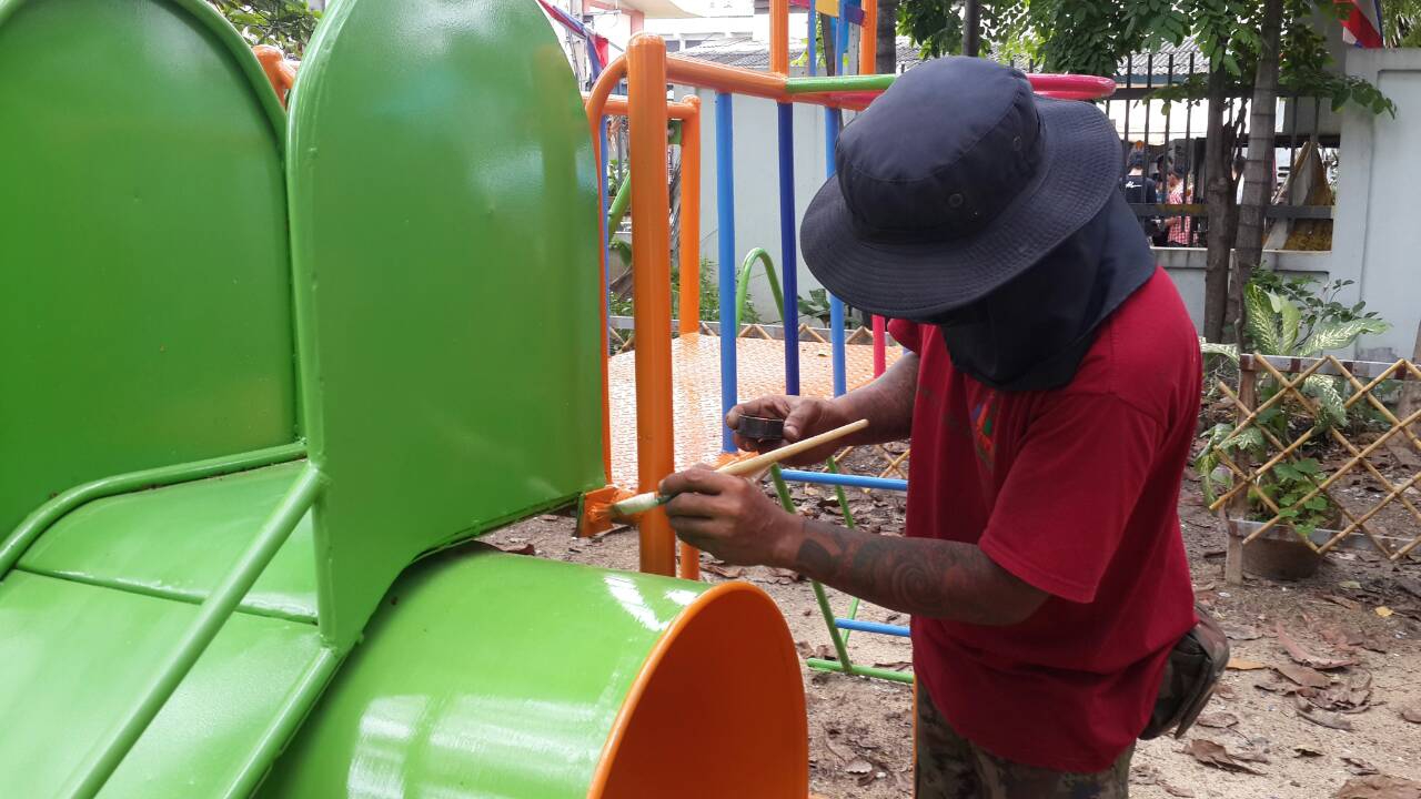 เครื่องออกกำลังกายกลางแจ้งฉะเชิงเทรา