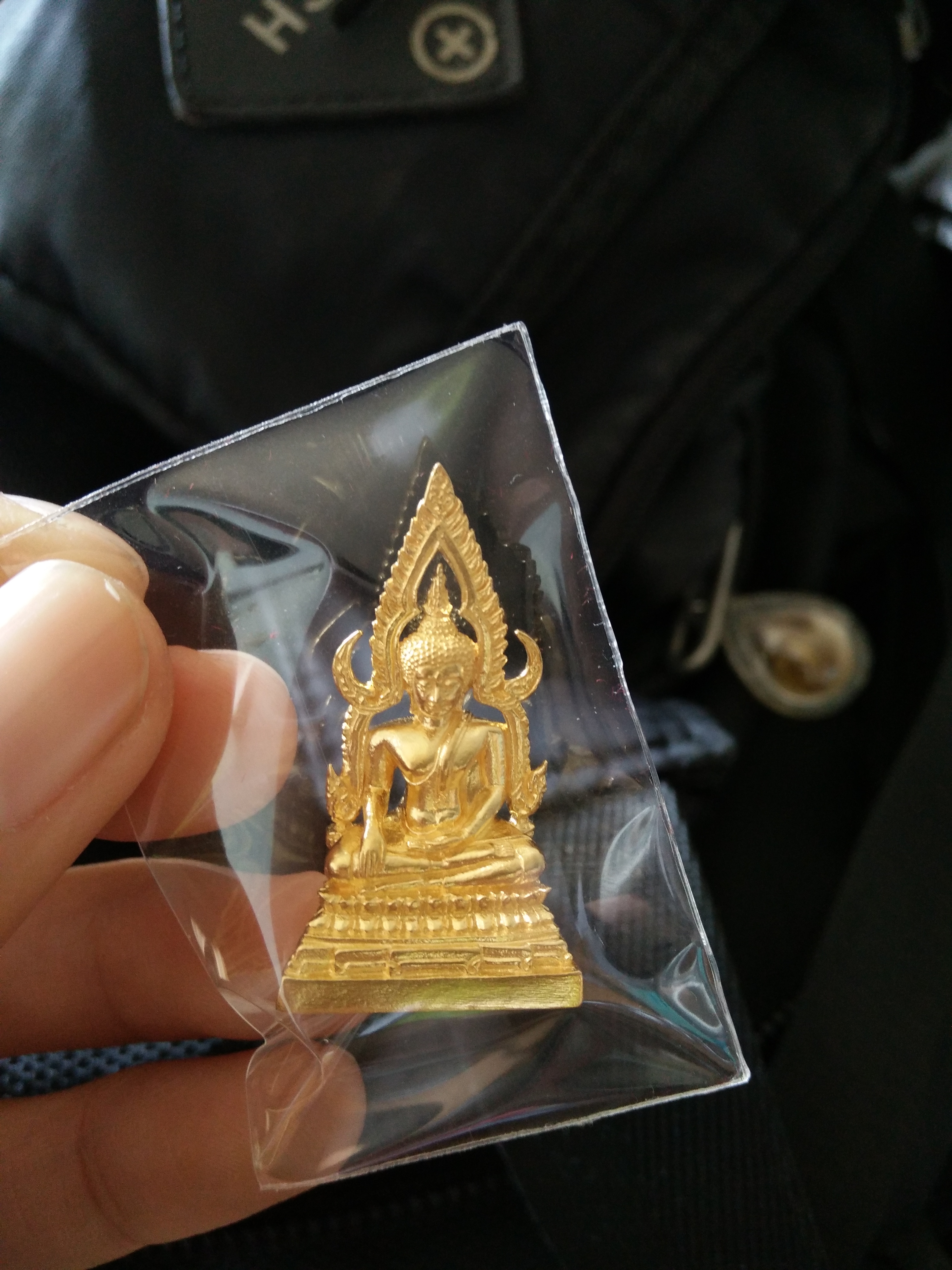 สมเด็จองค์ปฐมเนื้อทองคำแท้ วัดศาลพันท้ายนรสิงห์ ปี 62