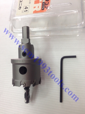 UNIKA ยูนิกะ โฮลซอเจาะลึก เจาะสแตนเลส TR type Hole Saw for Stainless,Plastic,Aluminum,PVC ญี่ปุ่น เจาะได้ลึก 25 มม.