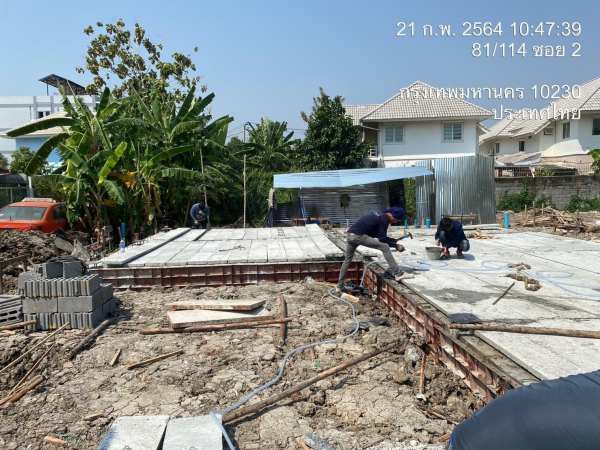 ออฟฟิศสำเร็จรูป บ้านสำเร็จรูป รามอินทรา14 ขนาด5.00x10.00และ5.00x14.00 เมตร 2 ชั้น