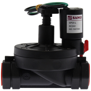 โซลินอยด์วาล์วแบบ Diaphragm SANGI รุ่น GP20 (3/4") - L - DC24V