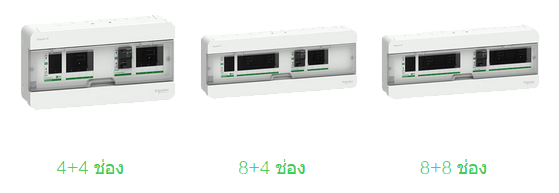 Square D Classic+Split Bus