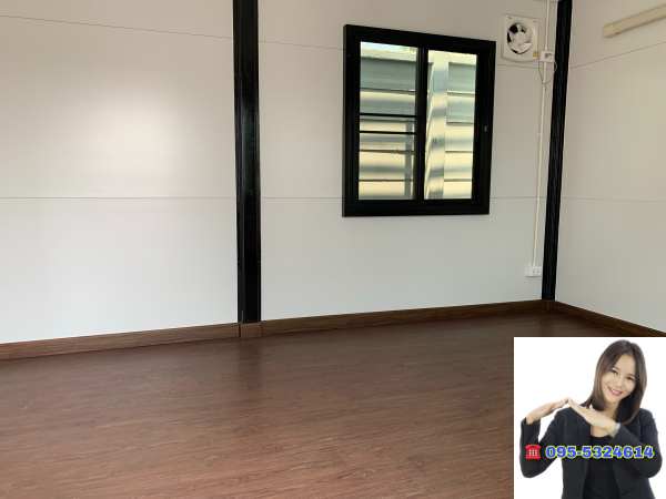 ออฟฟิศสำเร็จรูป บ้านสำเร็จรูป วัชระพล ขนาด3.50x10.00 เมตร 2 ชั้น