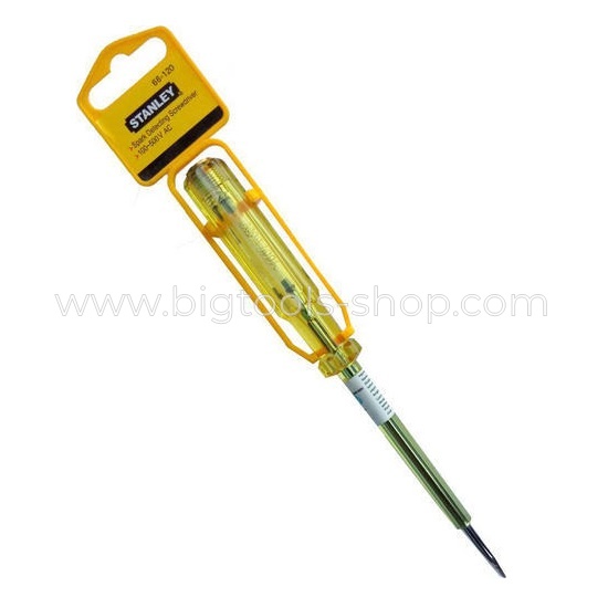Stanley : ไขควงลองไฟ ปากแบน Stanley : Spark Detecting Screwdriver