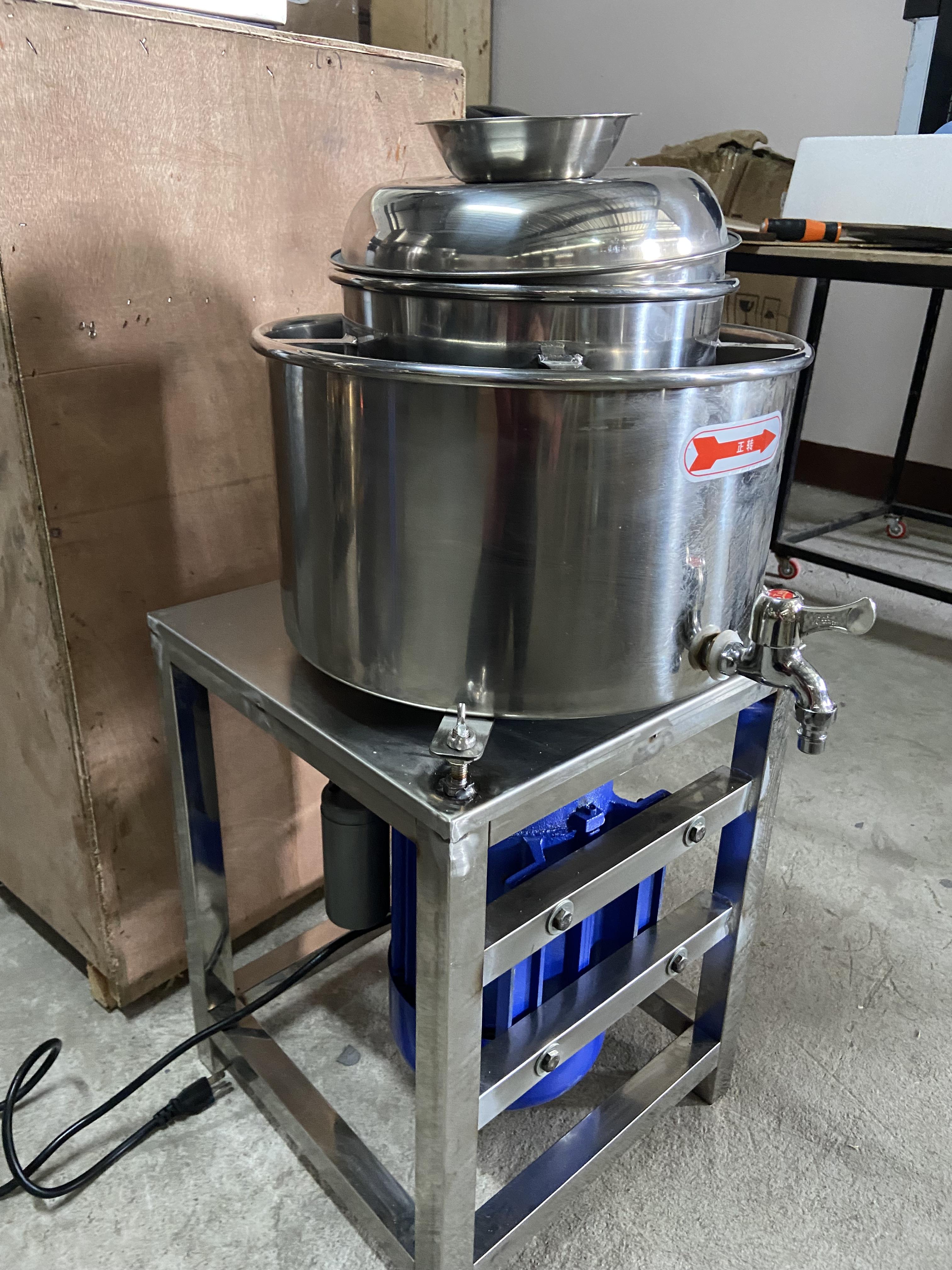 เครื่องปั้นลูกชิ้นอัตโนมัติ ถังสับลูกชิ้น พร้อมผลิตลูกชิ้นได้ทันที