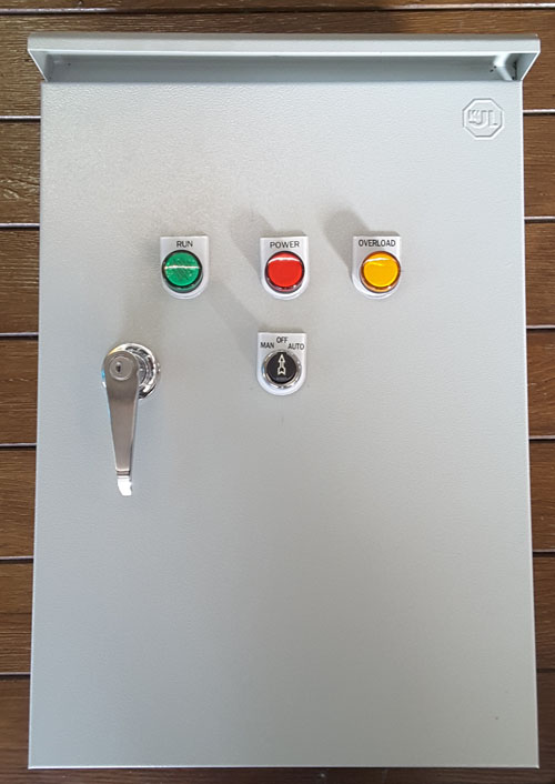 ตู้คอนโทรลปั๊ม AC 220V ไม่เกิน 3 แรงม้า