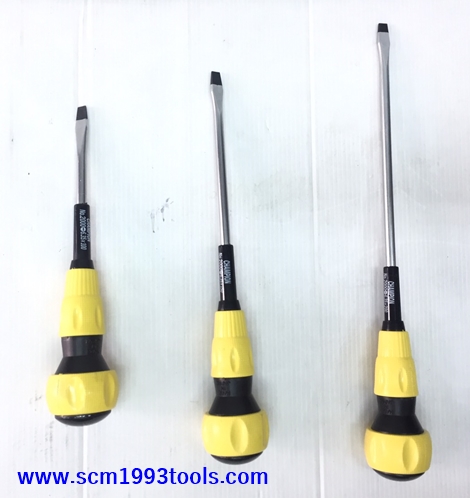 CHAMPION แชมเปี้ยน ไขควงด้าม 2000 ปากแบน 4-6-8 นิ้ว ของแท้ ญี่ปุ่น screwdriver