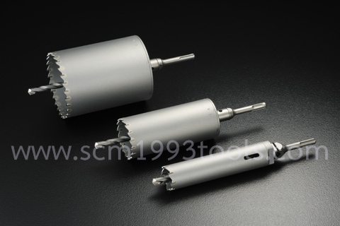 UNIKA โฮลซอเจาะคอนกรีต เจาะผนัง VC type Percussion Core Drill หัว SDS ญี่ปุ่น