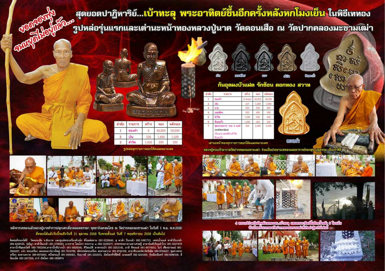 เต่านะหน้าทอง(เนื้อนวโลหะ) ล.ป.นาค วัดดอนเสือ อุดผงว่านดอกทองมหาเสน่ห์