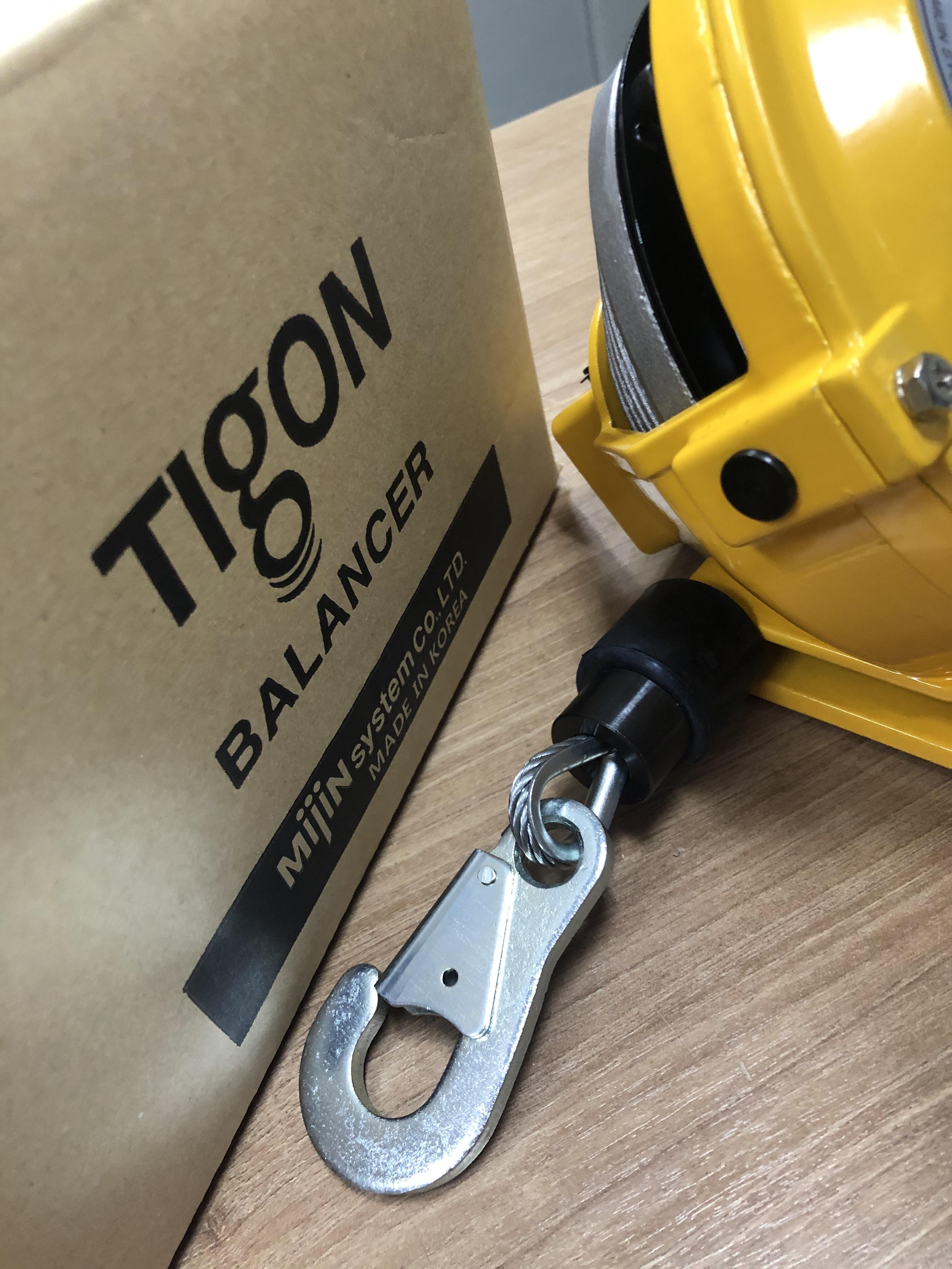Tigon ไทกอน รุ่น TW-9 สปริงบาลานเซอร์ รอกสปริง 4.5-9.0 kg. Spring Balancer