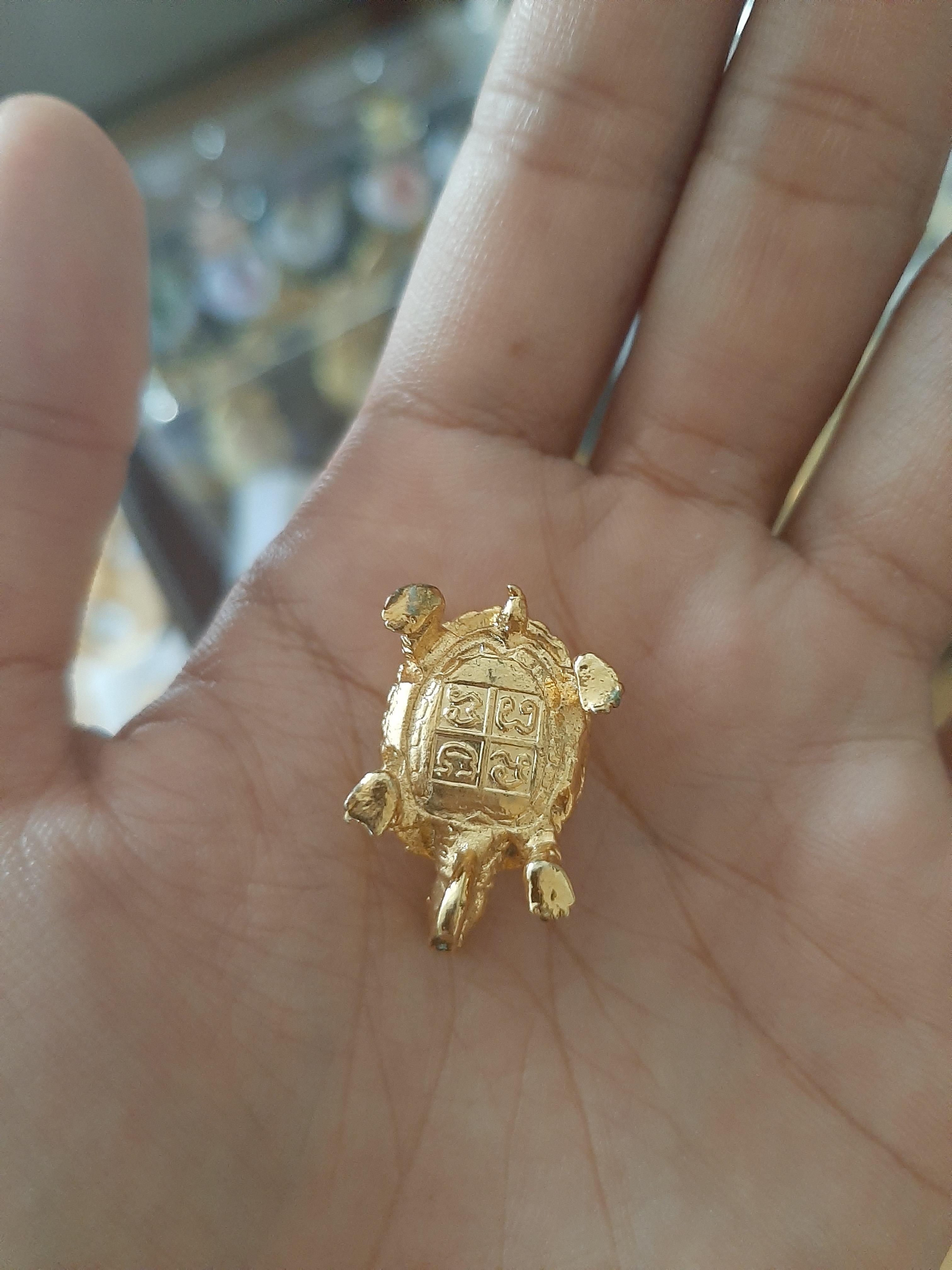 เต่ากะไหล่ทอง หลวงพ่อสนิท วัดลำบัวลอย