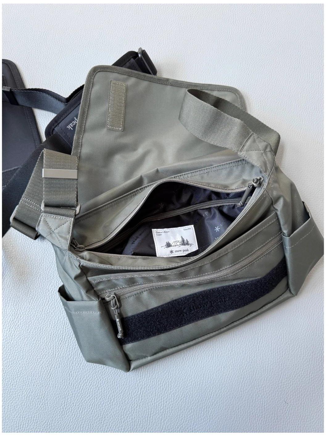 กระเป๋าสะพายข้าง Snow Peak Wingel Bag รุ่นพิเศษจากญี่ปุ่น ของใหม่ ของแท้ พร้อมส่ง