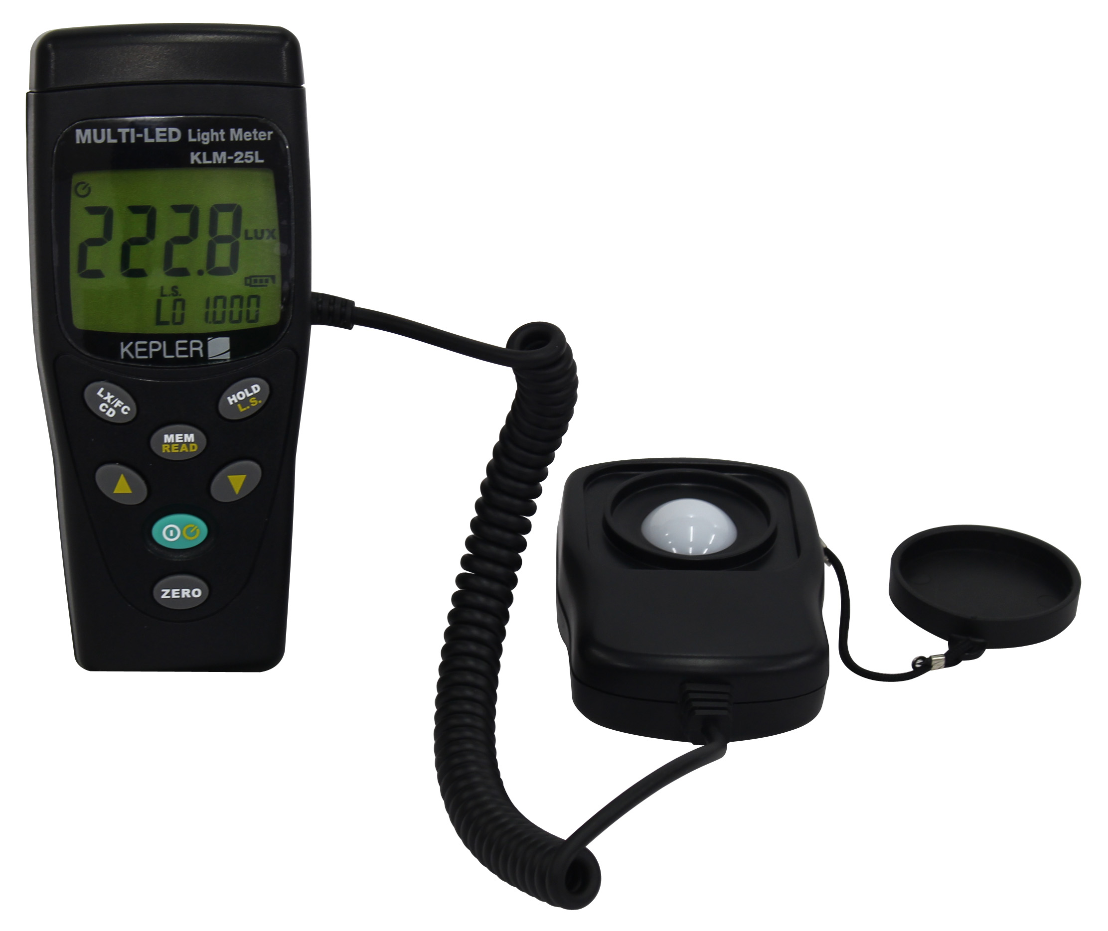 เครื่องวัดความเข้มแสง Multi-LED (Multi-LED Light Meter) แบรนด์ : KEPLER รุ่น : KLM-25L