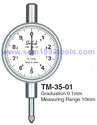 TECLOCK เทคลอค รุ่น TM-35-01 เกจตั้งศูนย์ Dial Gauge