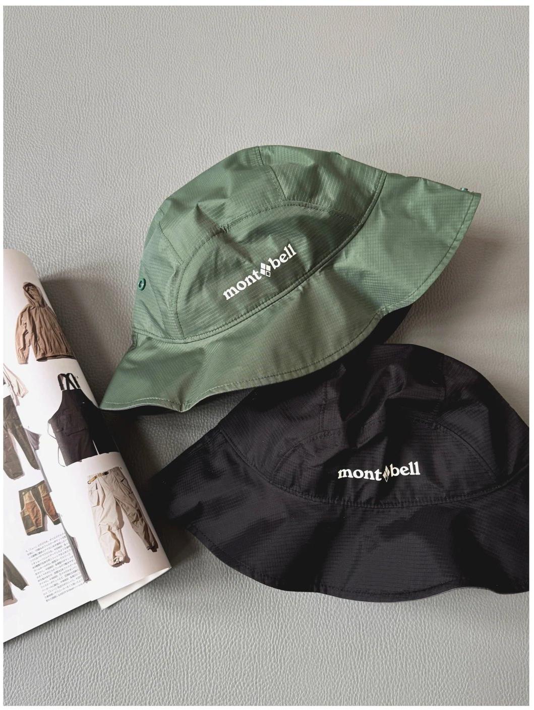 หมวกเดินป่า ตกปลา Montbell Gore-Tex Storm hat ของใหม่ ของแท้ พร้อมส่งจากไทย หมวกกันน้ำ Bucket