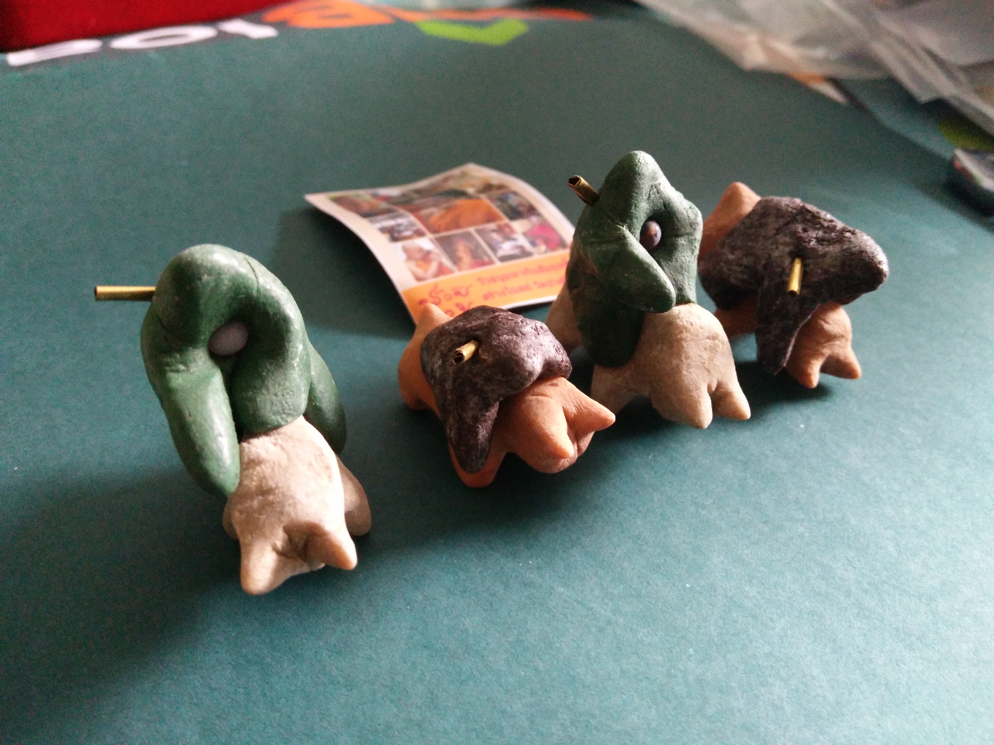 หุ่นพยนต์ วัวธนู หลวงพ่อหนุน